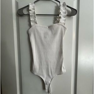 White body suit never worn